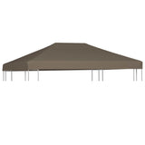 Prieeldak 310 g/m² 3x3 m taupe - AllerleiShop