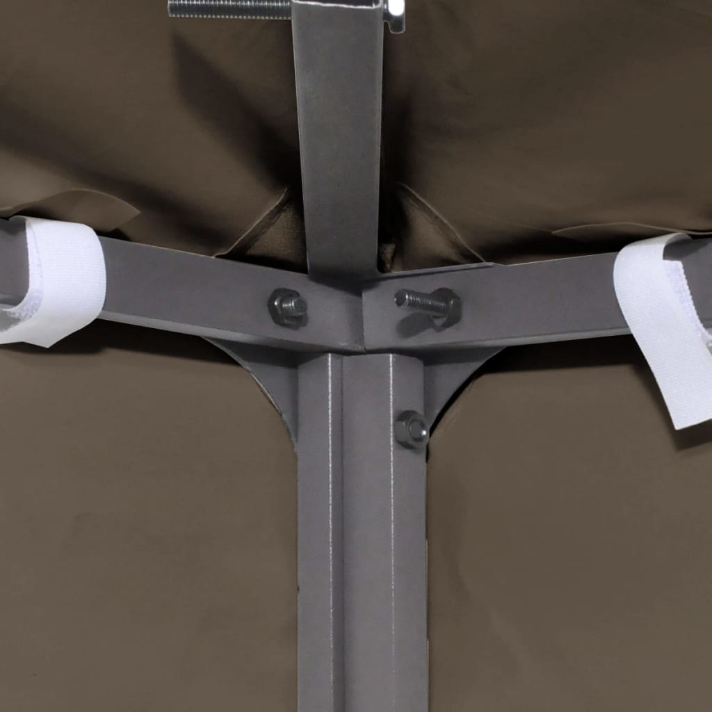 Prieeldak 310 g/m² 3x3 m taupe - AllerleiShop