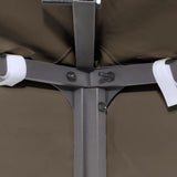 Prieeldak 310 g/m² 3x3 m taupe - AllerleiShop