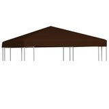 Prieeldak 310 g/m² 3x3 m bruin - AllerleiShop