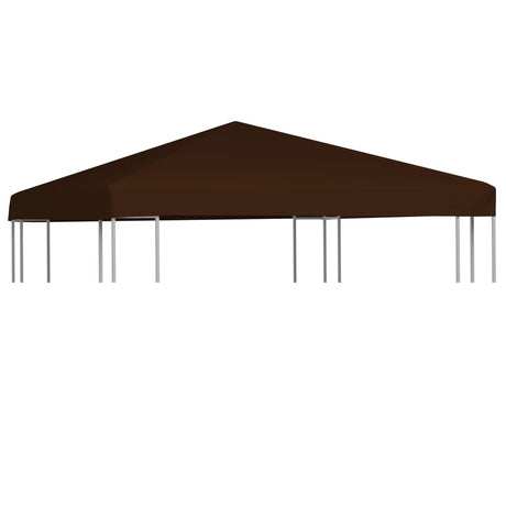 Prieeldak 310 g/m² 3x3 m bruin - AllerleiShop