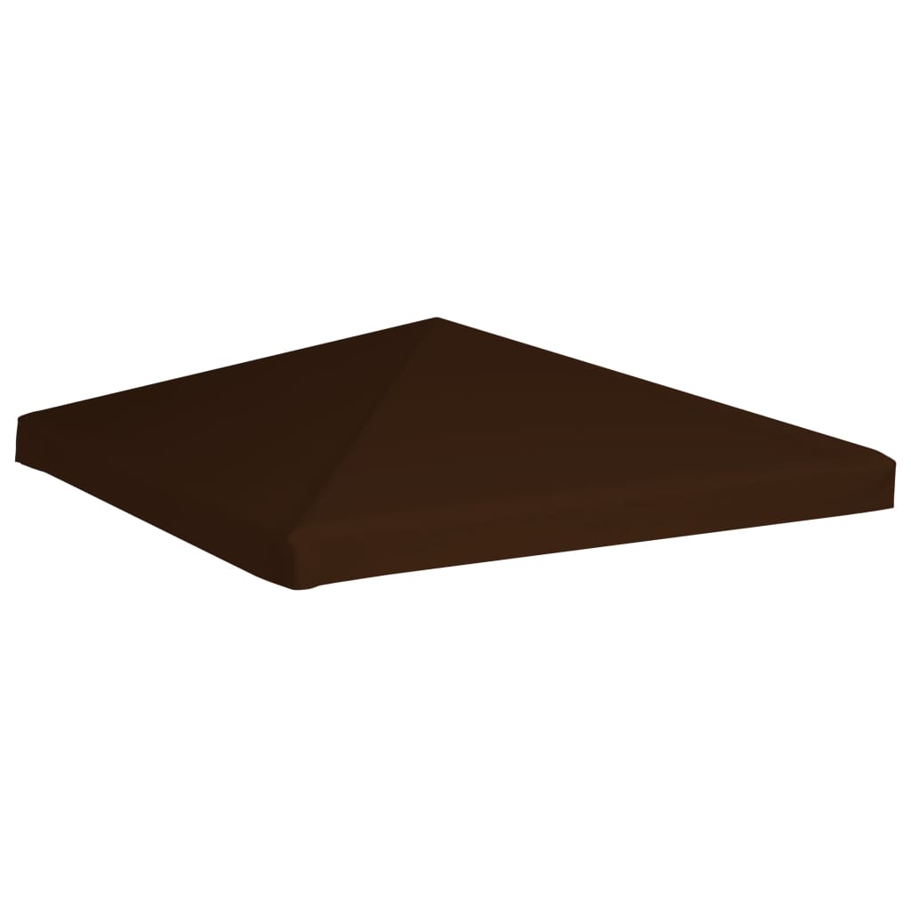 Prieeldak 310 g/m² 3x3 m bruin - AllerleiShop