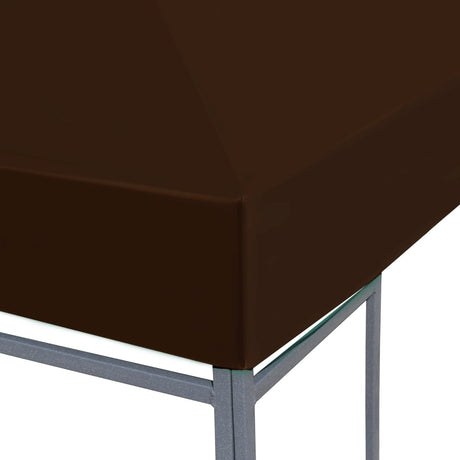 Prieeldak 310 g/m² 3x3 m bruin - AllerleiShop