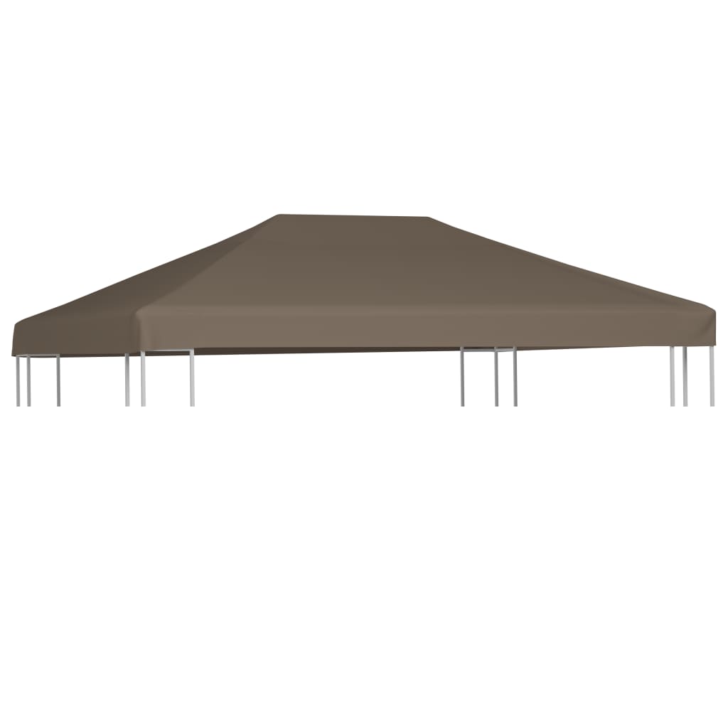 Prieeldak 310 g/m² 3x4 m taupe - AllerleiShop