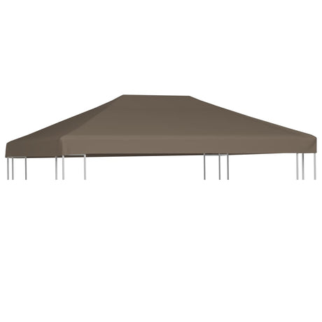 Prieeldak 310 g/m² 3x4 m taupe - AllerleiShop