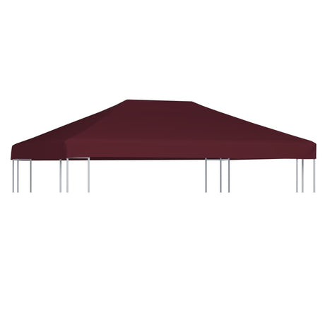 Prieeldak 310 g/m² 3x4 m bordeaux - AllerleiShop