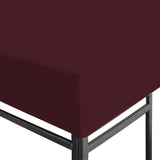 Prieeldak 310 g/m² 3x4 m bordeaux - AllerleiShop