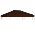 Prieeldak 310 g/m² 3x4 m bruin - AllerleiShop