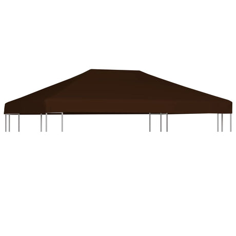 Prieeldak 310 g/m² 3x4 m bruin - AllerleiShop