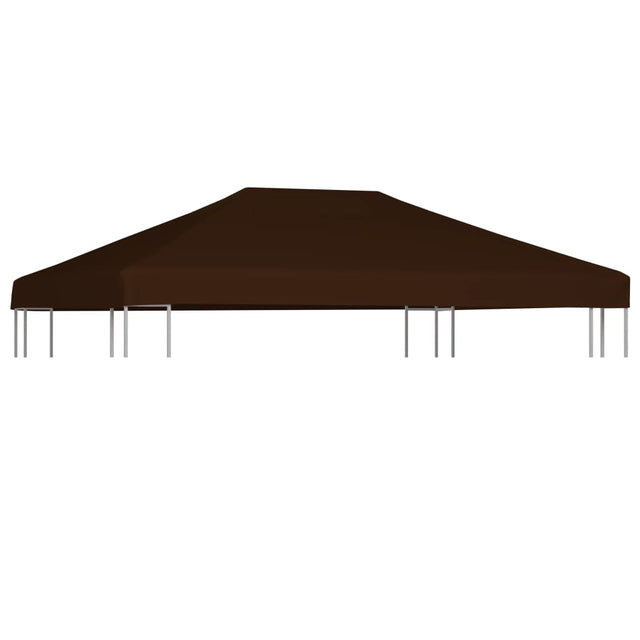 Prieeldak 310 g/m² 3x4 m bruin - AllerleiShop