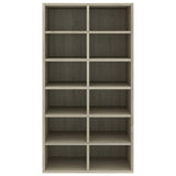 Schoenenrek 54x34x100,5 cm bewerkt hout sonoma eikenkleurig - AllerleiShop