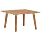 Tuintafel 60x60x36 cm massief acaciahout - AllerleiShop