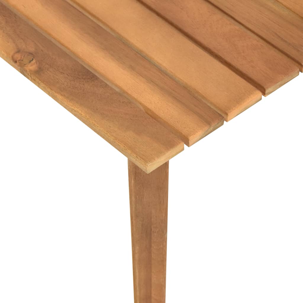 Tuintafel 60x60x36 cm massief acaciahout - AllerleiShop