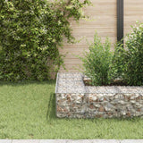 Gabion plantenbak verhoogd kubus 30x30x30 cm staaldraad