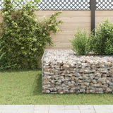 Gabion plantenbak verhoogd kubus 60x60x60 cm staaldraad