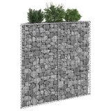 Gabion plantenbak trapezium 100x20x100 cm gegalvaniseerd staal