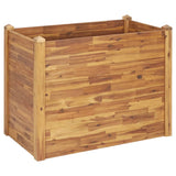 Plantenbak verhoogd 110x60x84 cm massief acaciahout - AllerleiShop