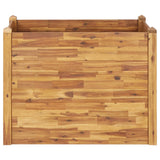 Plantenbak verhoogd 110x60x84 cm massief acaciahout - AllerleiShop