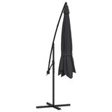 Zweefparasol met aluminium paal 350 cm zwart - AllerleiShop