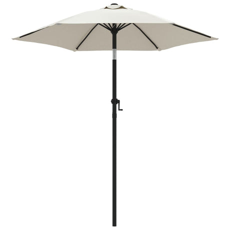 Parasol 200x224 cm aluminium zandwit - AllerleiShop