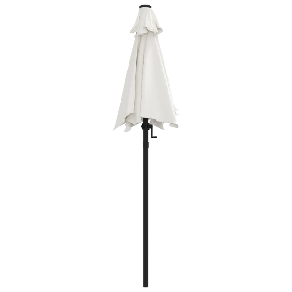 Parasol 200x224 cm aluminium zandwit - AllerleiShop