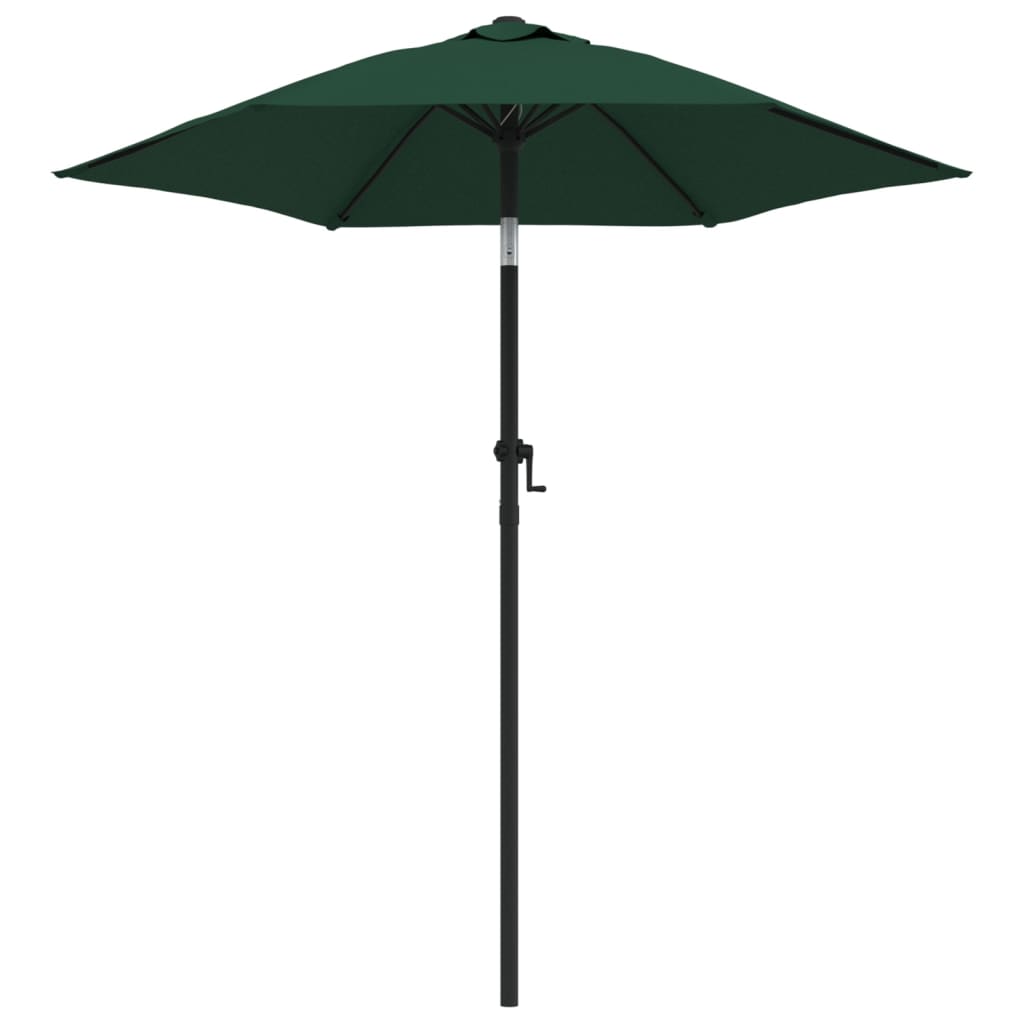 Parasol 200x224 cm aluminium groen - AllerleiShop