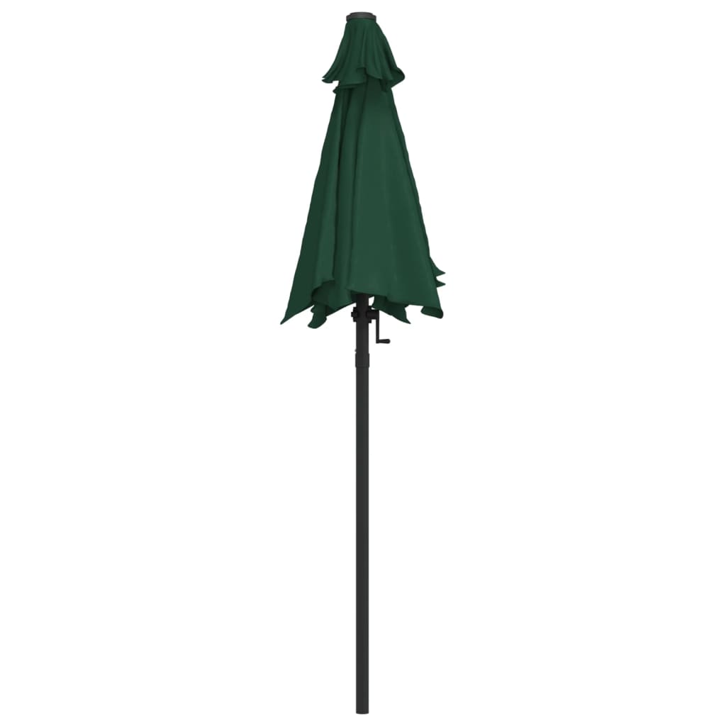 Parasol 200x224 cm aluminium groen - AllerleiShop