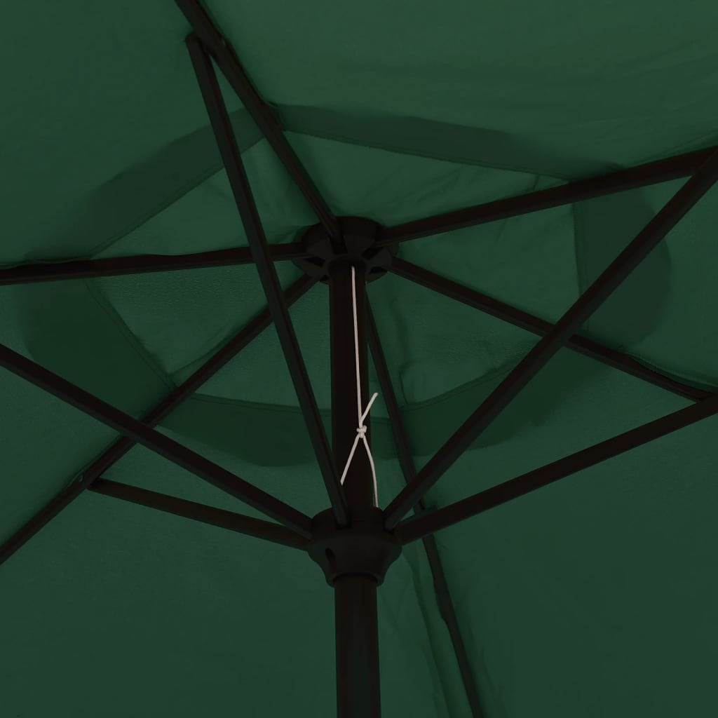 Parasol 200x224 cm aluminium groen - AllerleiShop