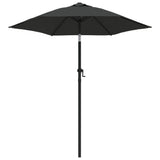 Parasol 200x224 cm aluminium antraciet - AllerleiShop