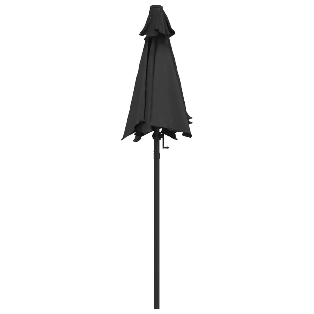 Parasol 200x224 cm aluminium antraciet - AllerleiShop