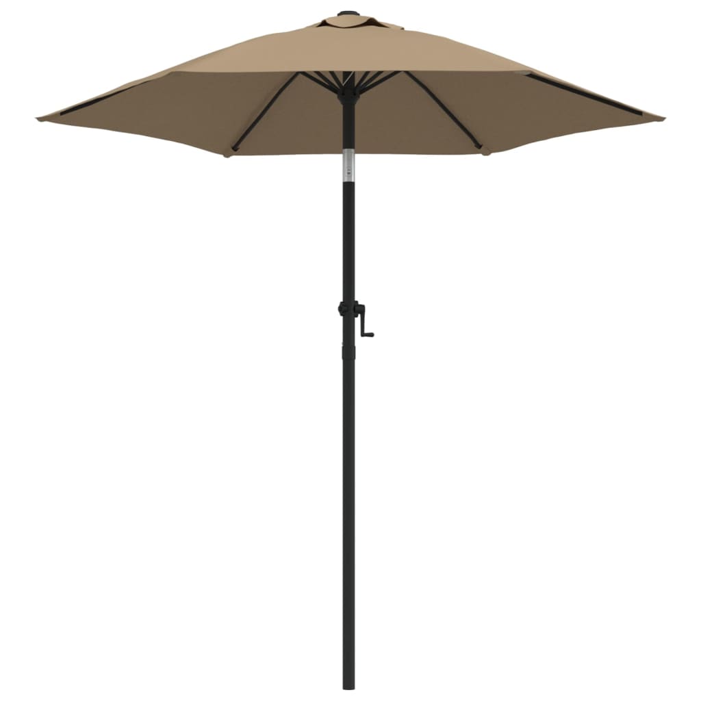 Parasol 200x224 cm aluminium taupe - AllerleiShop