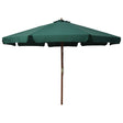 Parasol met houten paal 330 cm groen - AllerleiShop