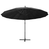 Zweefparasol met aluminium paal 3 m antraciet - AllerleiShop