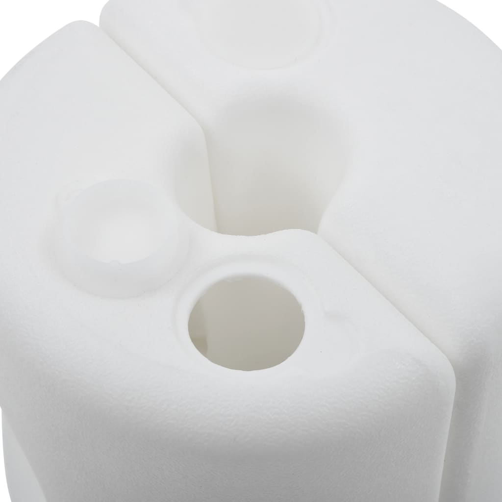 Prieelgewichten 4 st PE wit - AllerleiShop