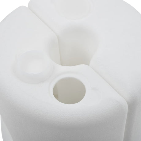Prieelgewichten 4 st PE wit - AllerleiShop