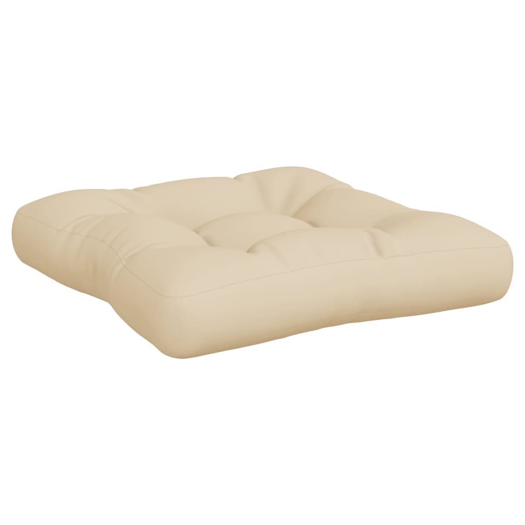 Palletkussens 3 st stof beige - AllerleiShop