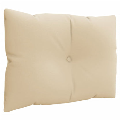 Palletkussens 3 st stof beige - AllerleiShop