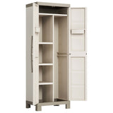 Opbergkast Excellence 182 cm beige en taupe