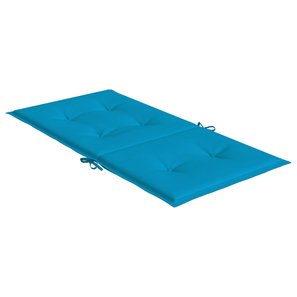 Tuinstoelkussens lage rug 2 st 100x50x3 cm oxford stof blauw - AllerleiShop