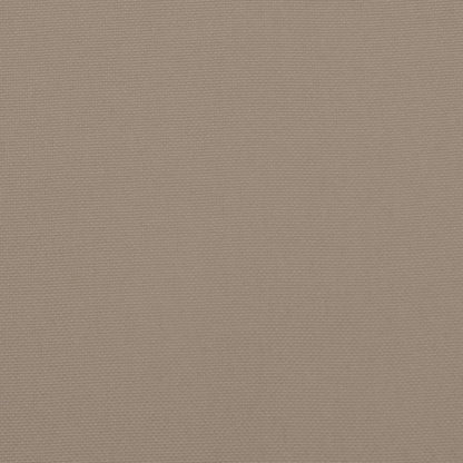 Tuinstoelkussens lage rug 2 st 100x50x3 cm oxford stof taupe - AllerleiShop