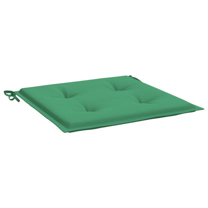 Tuinstoelkussens 4 st 40x40x3 cm oxford stof groen - AllerleiShop