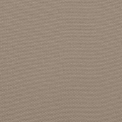 Tuinstoelkussens 2 st 50x50x3 cm stof taupe - AllerleiShop