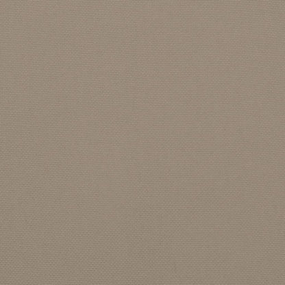 Tuinstoelkussens 2 st 50x50x3 cm stof taupe - AllerleiShop