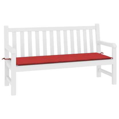 Tuinbankkussen 200x50x3 cm oxford stof rood - AllerleiShop