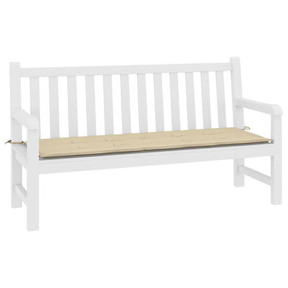 Tuinbankkussen 200x50x3 cm oxford stof beige - AllerleiShop