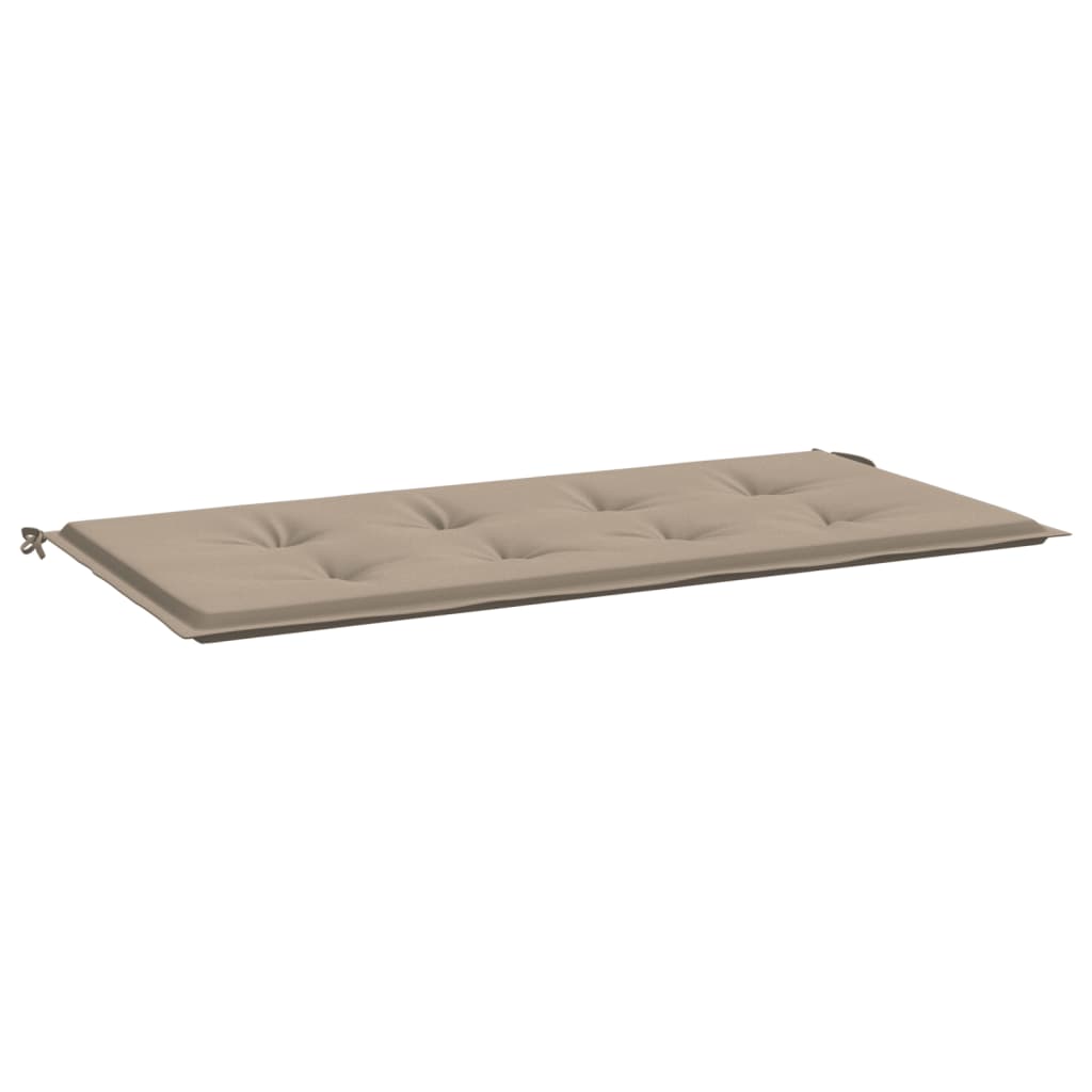 Tuinbankkussen 100x50x3 cm oxford stof taupe - AllerleiShop