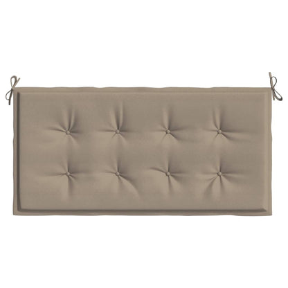 Tuinbankkussen 120x50x3 cm oxford stof taupe - AllerleiShop