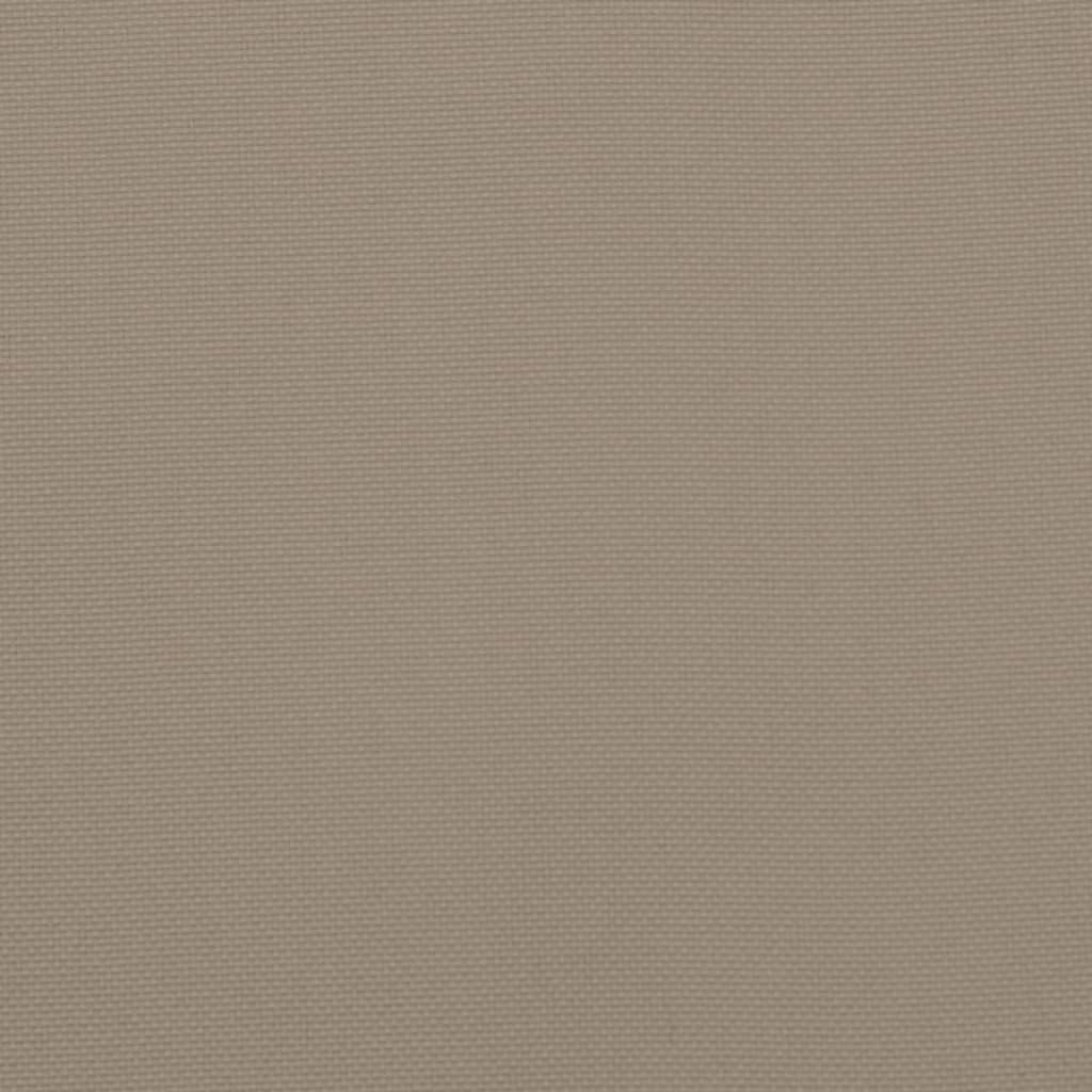 Tuinbankkussen 180x50x3 cm oxford stof taupe - AllerleiShop