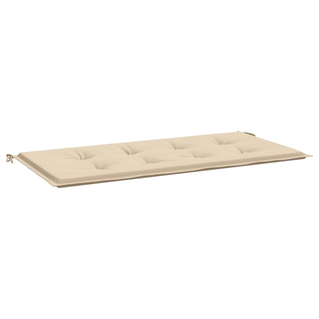 Tuinbankkussen 100x50x3 cm oxford stof beige - AllerleiShop