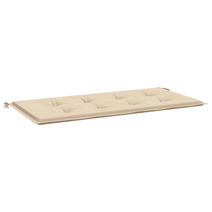 Tuinbankkussen 100x50x3 cm oxford stof beige - AllerleiShop